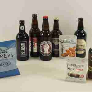 6 dark gluten free beers with 3 snacks