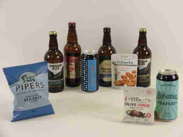 6 Gluten Free Lagers with 3 Snacks